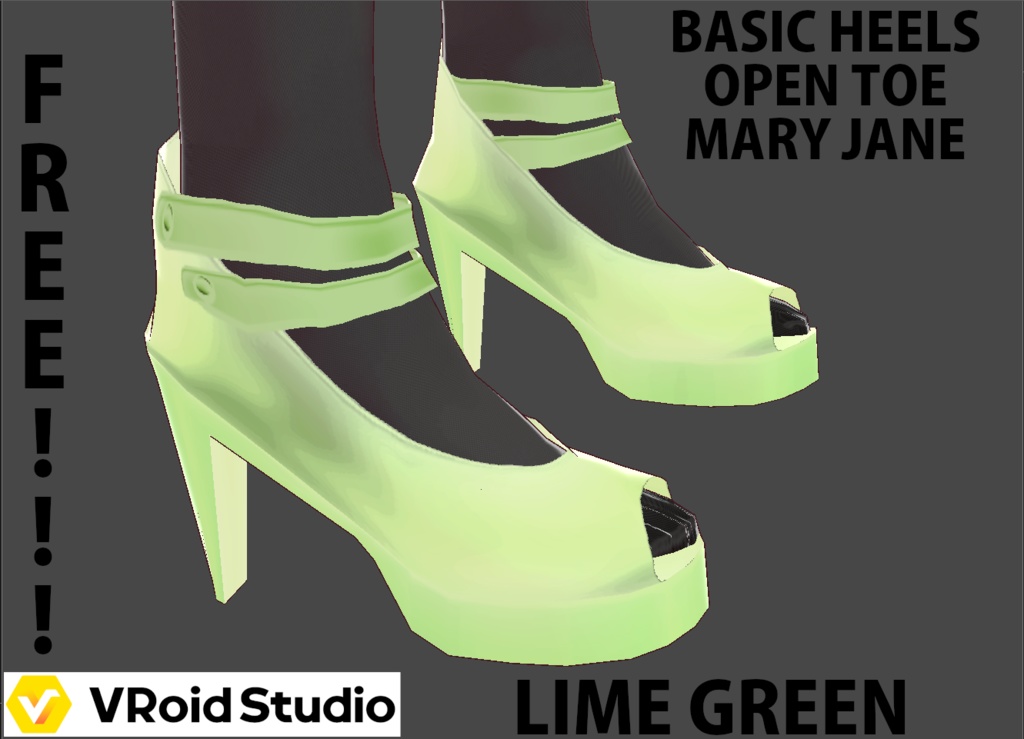 BASIC HEELS (OPEN TOE - MARY JANE) - 20 COLORS - FORM FITTED - FOUR INCH HEEL - FREE!!!