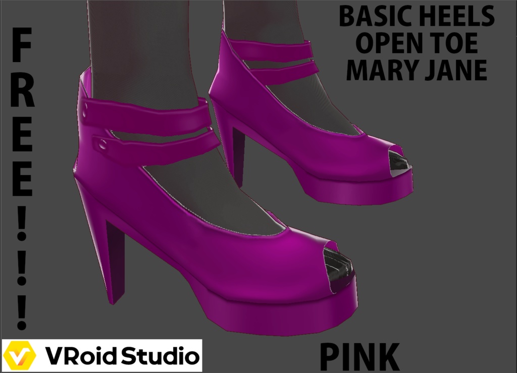 BASIC HEELS (OPEN TOE - MARY JANE) - 20 COLORS - FORM FITTED - FOUR INCH HEEL - FREE!!!