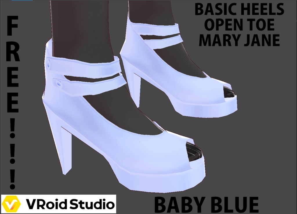 BASIC HEELS (OPEN TOE - MARY JANE) - 20 COLORS - FORM FITTED - FOUR INCH HEEL - FREE!!!