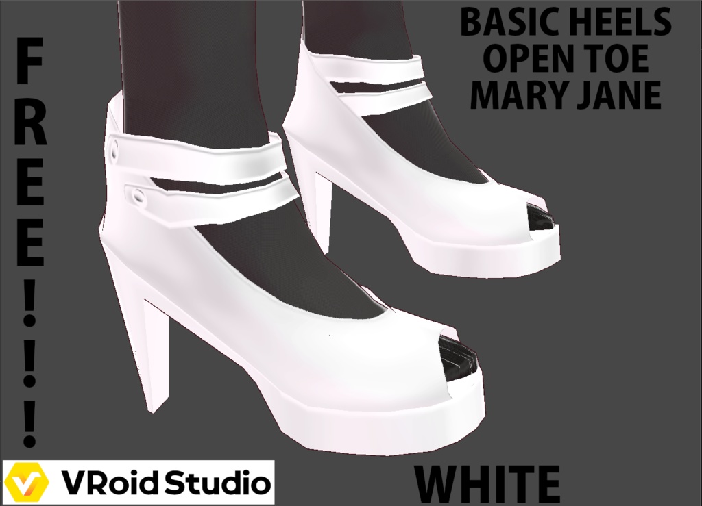 BASIC HEELS (OPEN TOE - MARY JANE) - 20 COLORS - FORM FITTED - FOUR INCH HEEL - FREE!!!