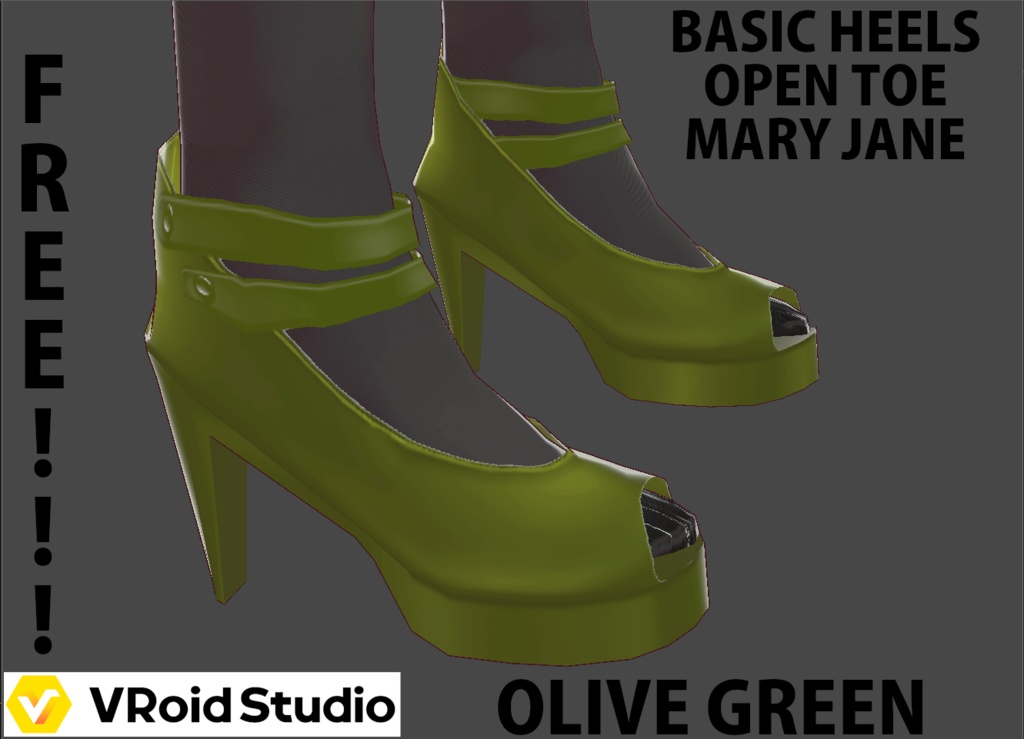 BASIC HEELS (OPEN TOE - MARY JANE) - 20 COLORS - FORM FITTED - FOUR INCH HEEL - FREE!!!