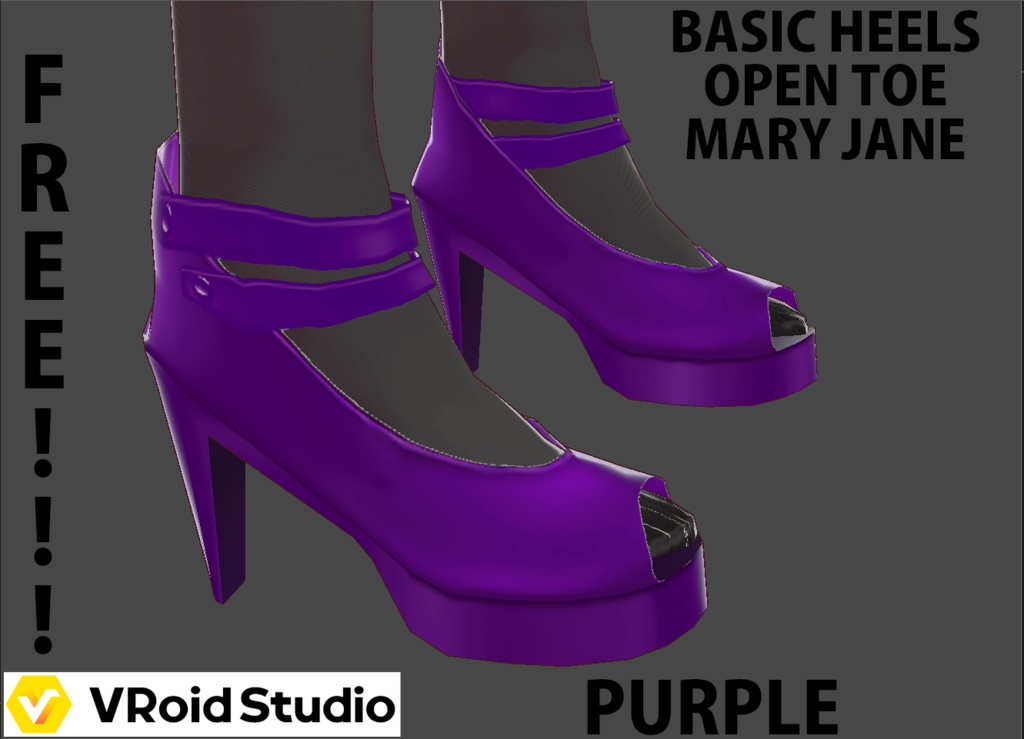 BASIC HEELS (OPEN TOE - MARY JANE) - 20 COLORS - FORM FITTED - FOUR INCH HEEL - FREE!!!