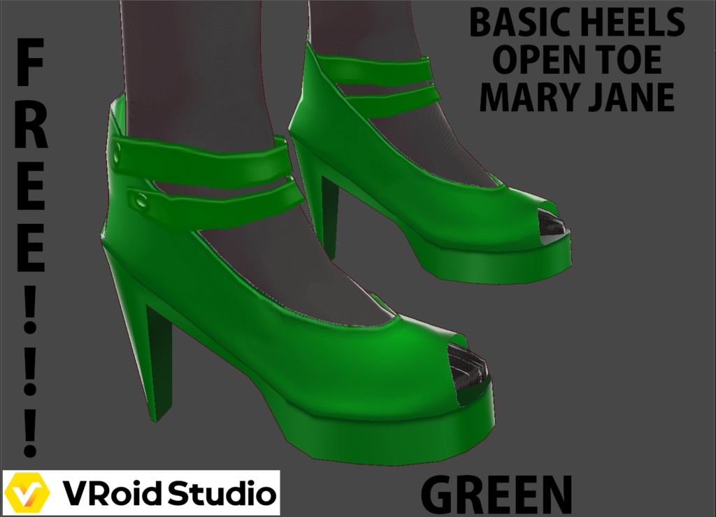 BASIC HEELS (OPEN TOE - MARY JANE) - 20 COLORS - FORM FITTED - FOUR INCH HEEL - FREE!!!