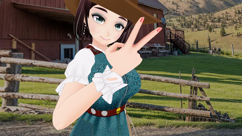 Western Denim Dress & Boots - FREE!!!