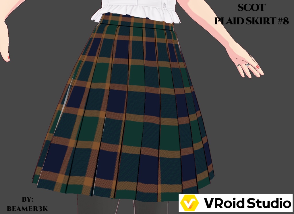 SCOT PLAID SKIRT COLLECTION - Volume 1 - (16 Skirts) - FREE!!!