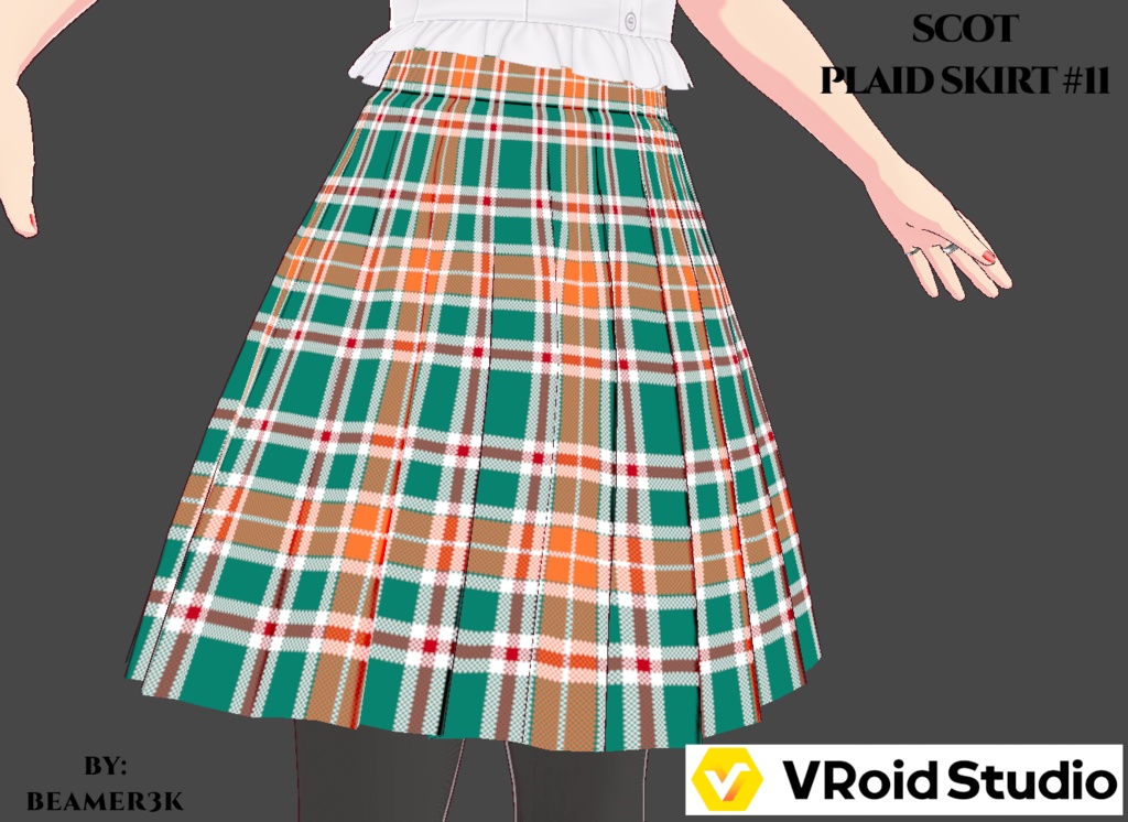 SCOT PLAID SKIRT COLLECTION - Volume 1 - (16 Skirts) - FREE!!!