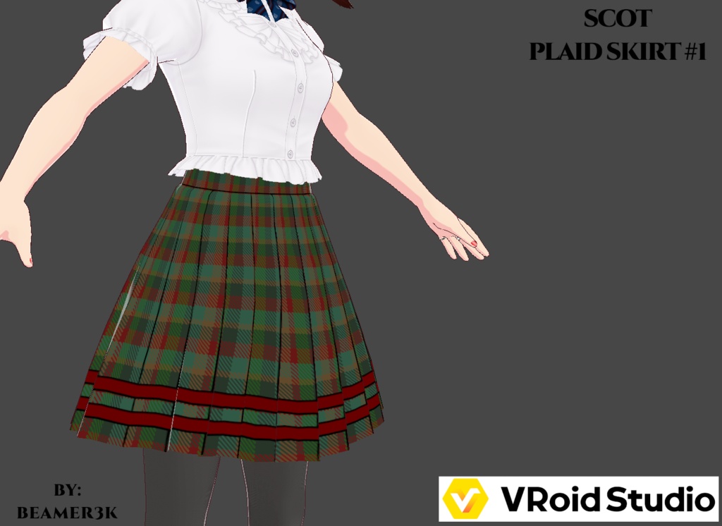 SCOT PLAID SKIRT COLLECTION - Volume 1 - (16 Skirts) - FREE!!!