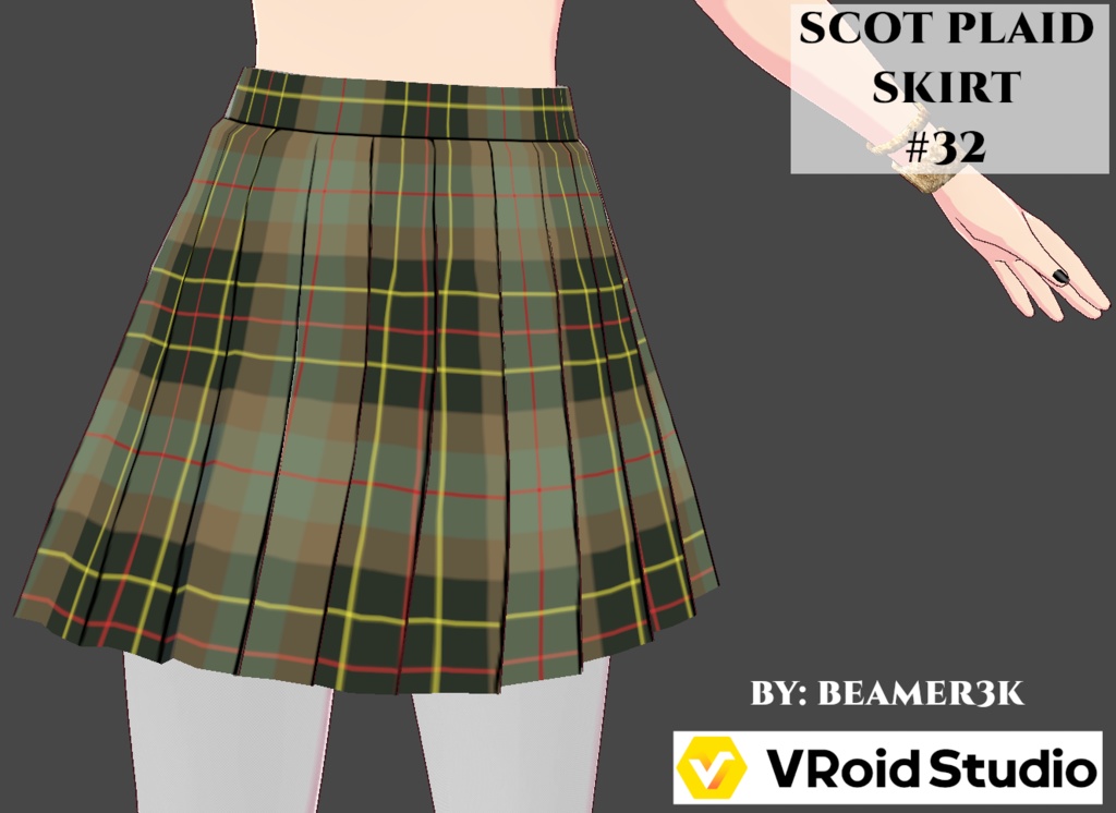 SCOT PLAID SKIRT COLLECTION - Volume 2 - (16 Skirts) - FREE!!!