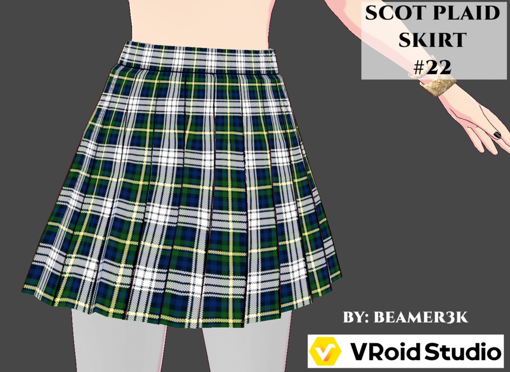 SCOT PLAID SKIRT COLLECTION - Volume 2 - (16 Skirts) - FREE!!!