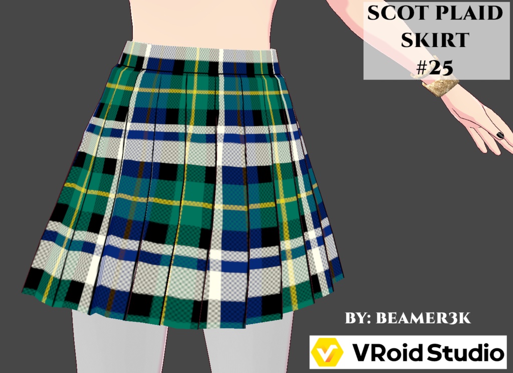 SCOT PLAID SKIRT COLLECTION - Volume 2 - (16 Skirts) - FREE!!!