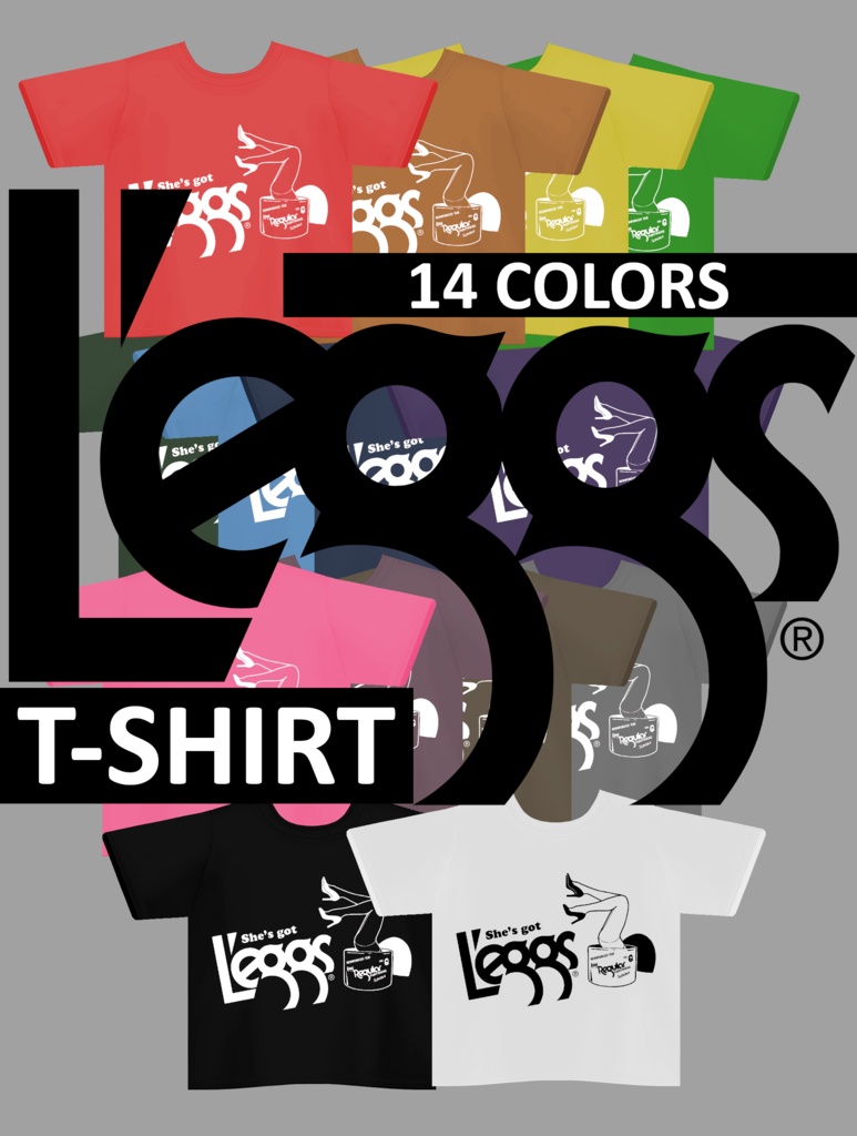 L'EGGS Pantyhose T-Shirt - (14 Colors) - FREE!!!