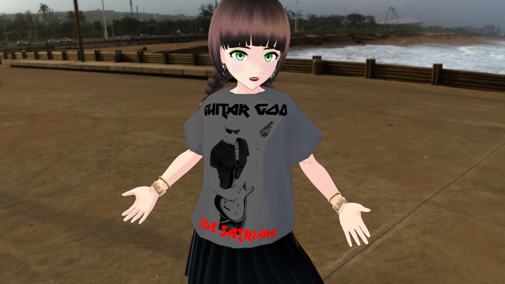 GUITAR GOD - JOE SATRIANI - T-SHIRT - FREE!!!