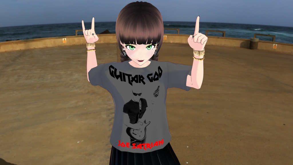 GUITAR GOD - JOE SATRIANI - T-SHIRT - FREE!!!