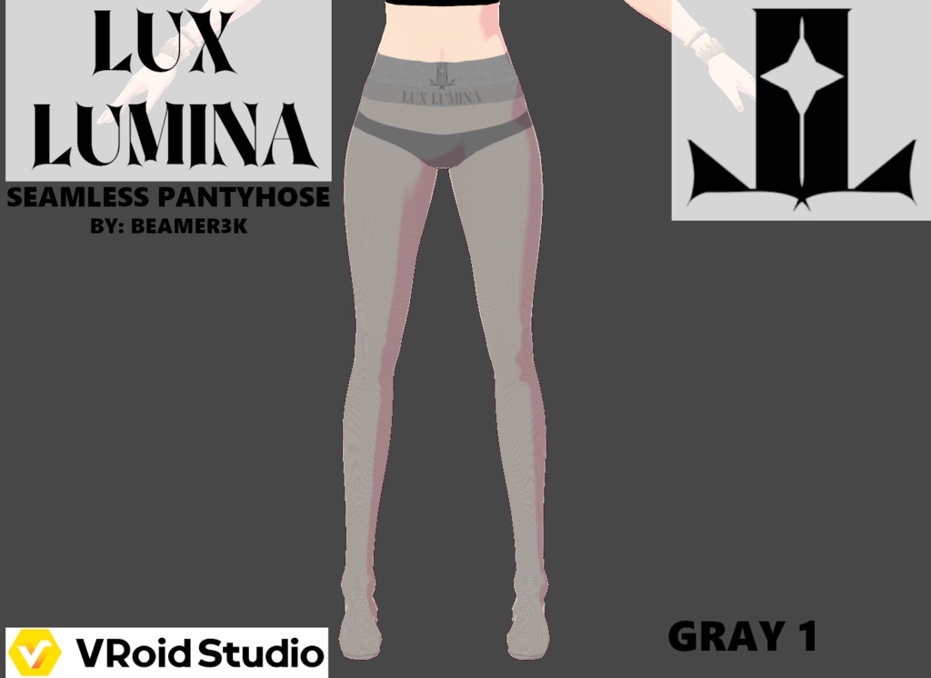 LUX LUMINA - SEAMLESS PANTYHOSE (STANDARD COLORS) (10 COLORS) - FREE!!!