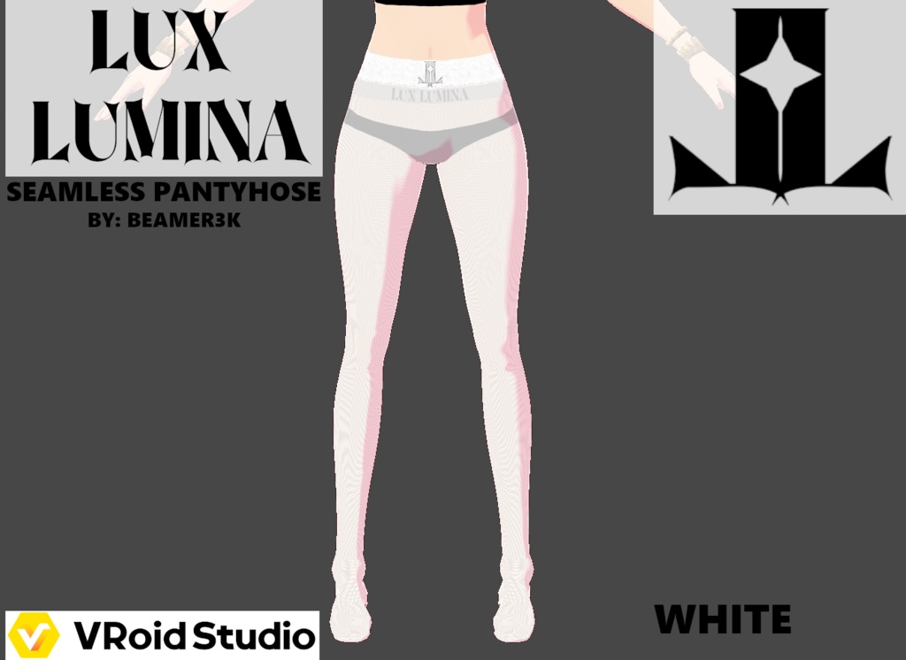 LUX LUMINA - SEAMLESS PANTYHOSE (STANDARD COLORS) (10 COLORS) - FREE!!!