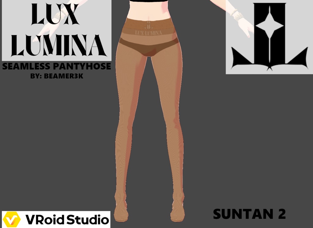 LUX LUMINA - SEAMLESS PANTYHOSE (STANDARD COLORS) (10 COLORS) - FREE!!!