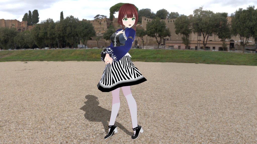 Modern Victorian Dress (With Shoes) - FREE!!!