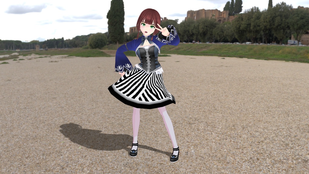Modern Victorian Dress (With Shoes) - FREE!!!