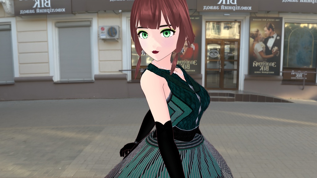 1920s Flapper Girl Dress (Three Colors) / 1920s Vintage Heels with Black Gloves - FREE!!!