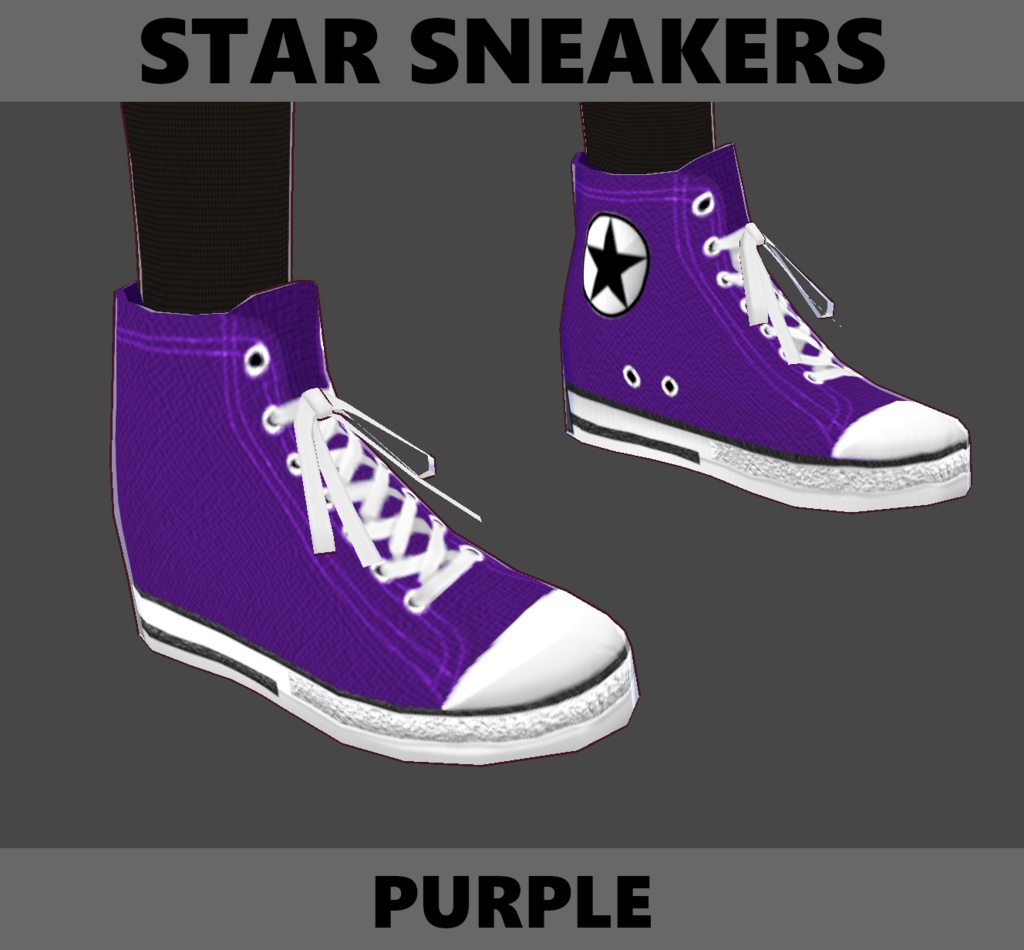 Star Sneakers - (10 Colors) - FREE!!!