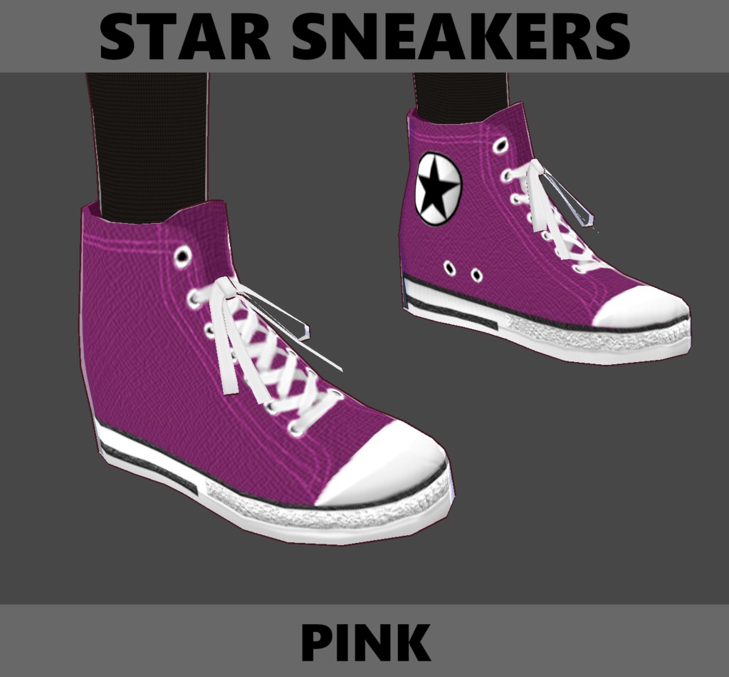 Star Sneakers - (10 Colors) - FREE!!!