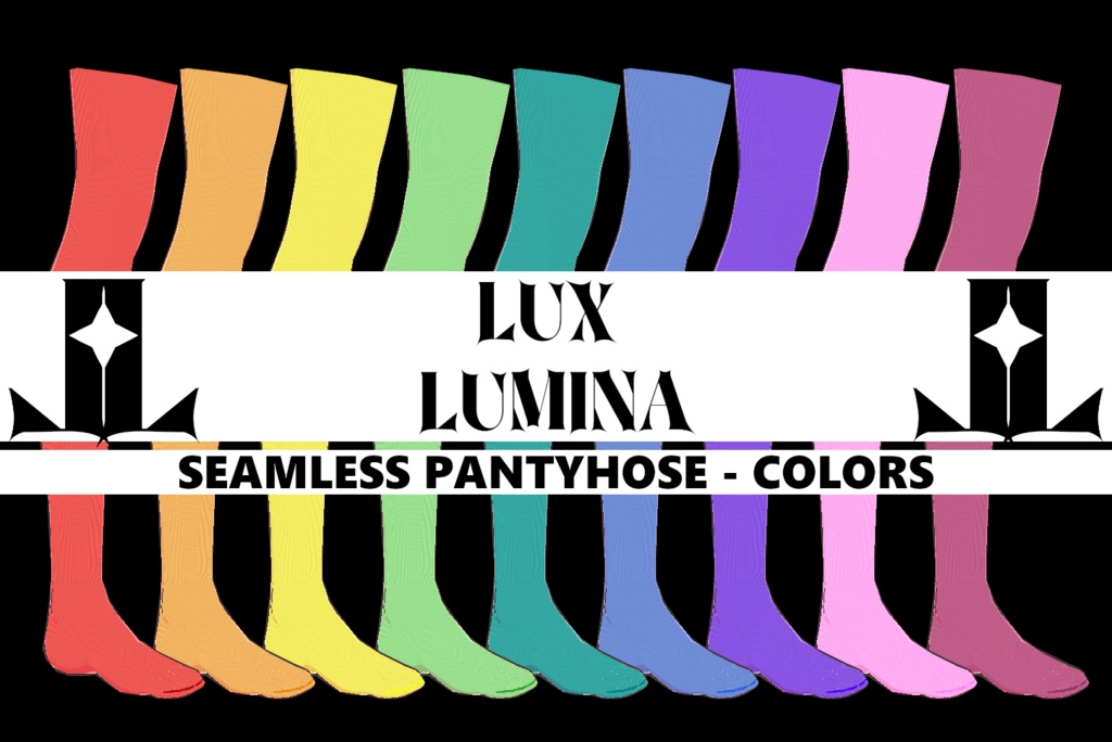 LUX LUMINA - SEAMLESS PANTYHOSE (COLORS) - FREE!!!