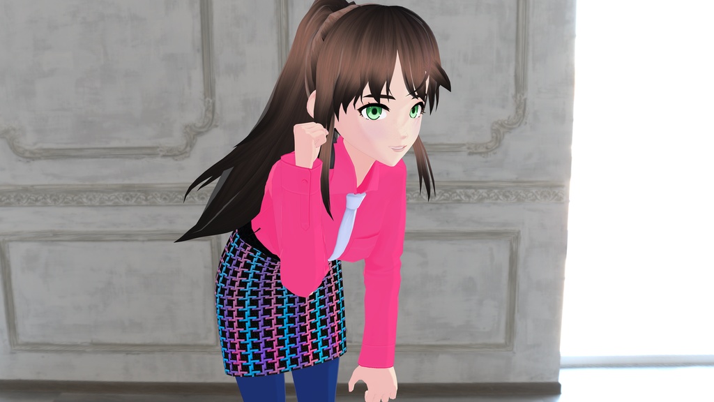 Colorful Office Outfit - FREE!!!