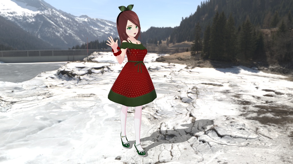 Strawberry Dress - Outfit - FREE!!!