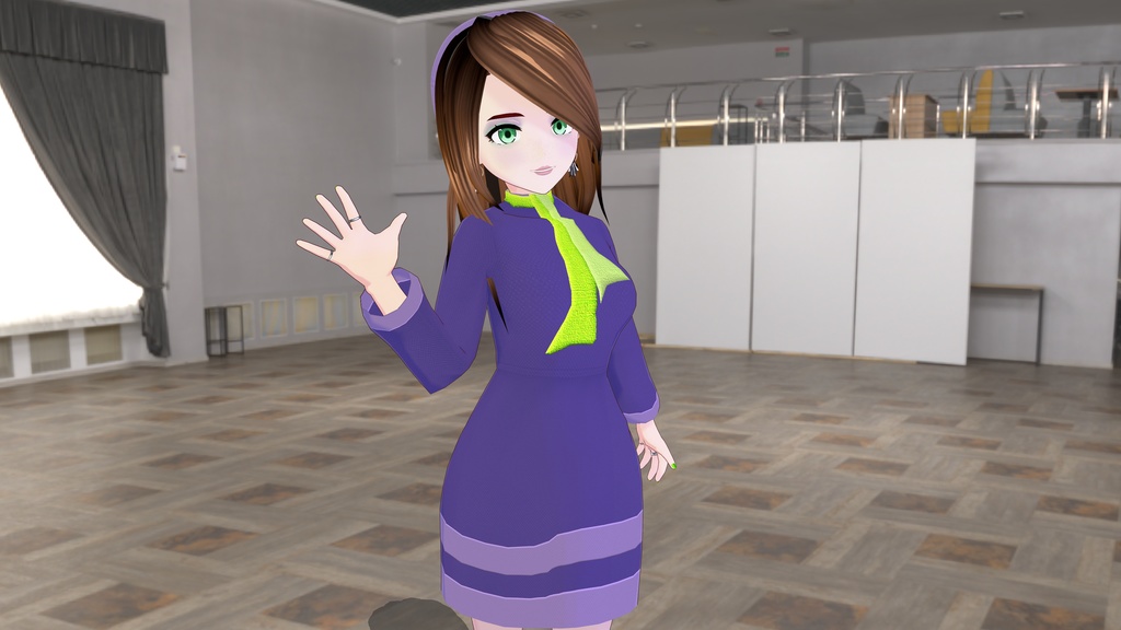 Daphne Dress (from Scooby Doo) OUTFIT - FREE!!!