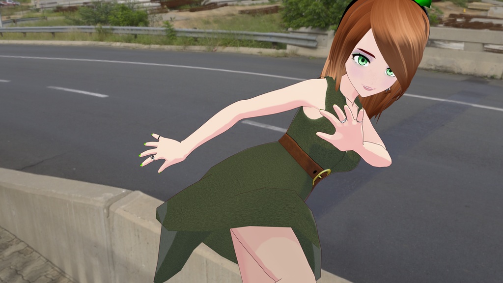 Belted Earth Dress - Outfit (6 Colors) - With Shoes - FREE!!!