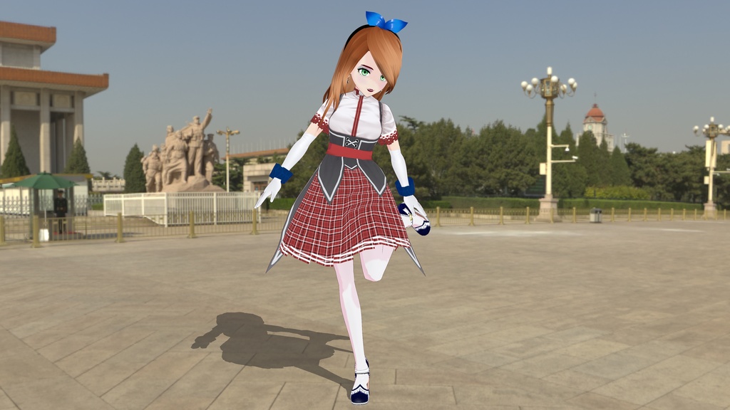 Red Plaid Dress - OUTFIT - FREE!!!