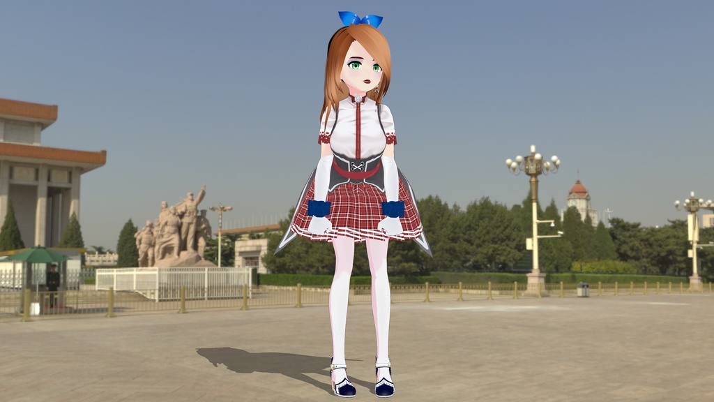 Red Plaid Dress - OUTFIT - FREE!!!