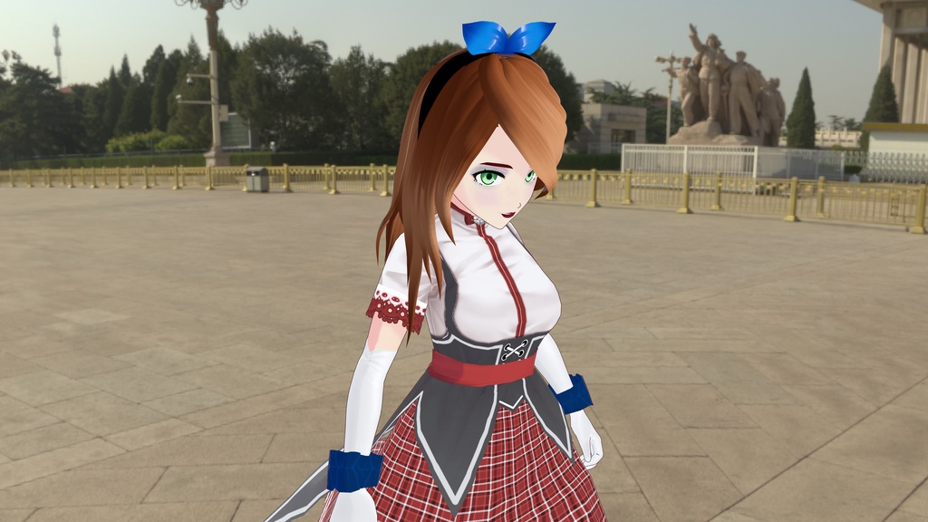 Red Plaid Dress - OUTFIT - FREE!!!