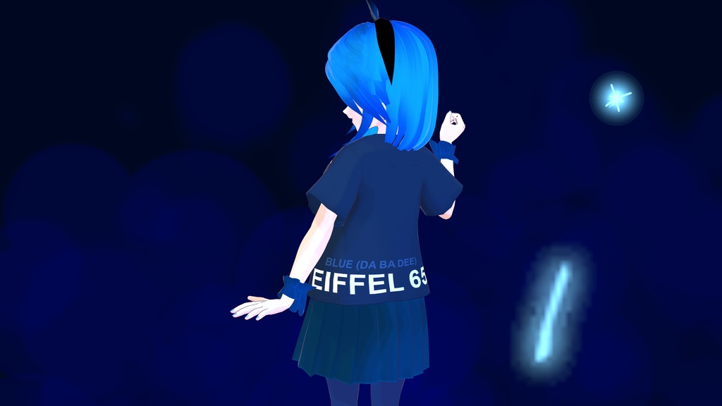 Blue - Eiffel 65 Fan T-Shirt - FREE!!!