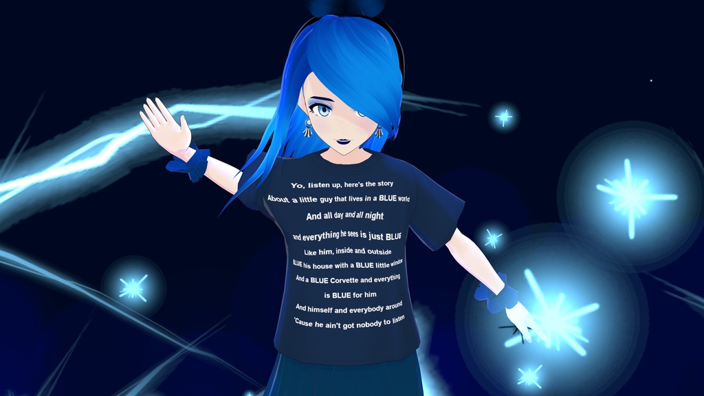 Blue - Eiffel 65 Fan T-Shirt - FREE!!!