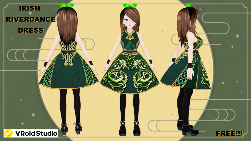 Irish Riverdance Dress - FREE!!!