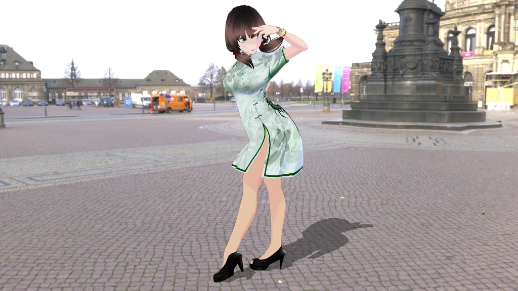 QIPAO's - Chinese Dresses (THREE VERSIONS) - FREE!!!