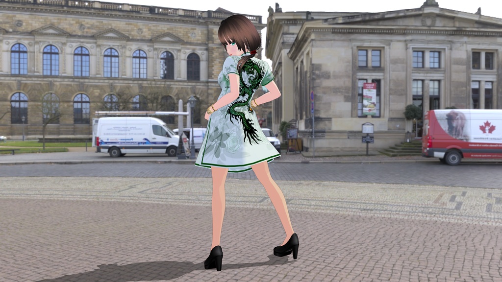 QIPAO's - Chinese Dresses (THREE VERSIONS) - FREE!!!