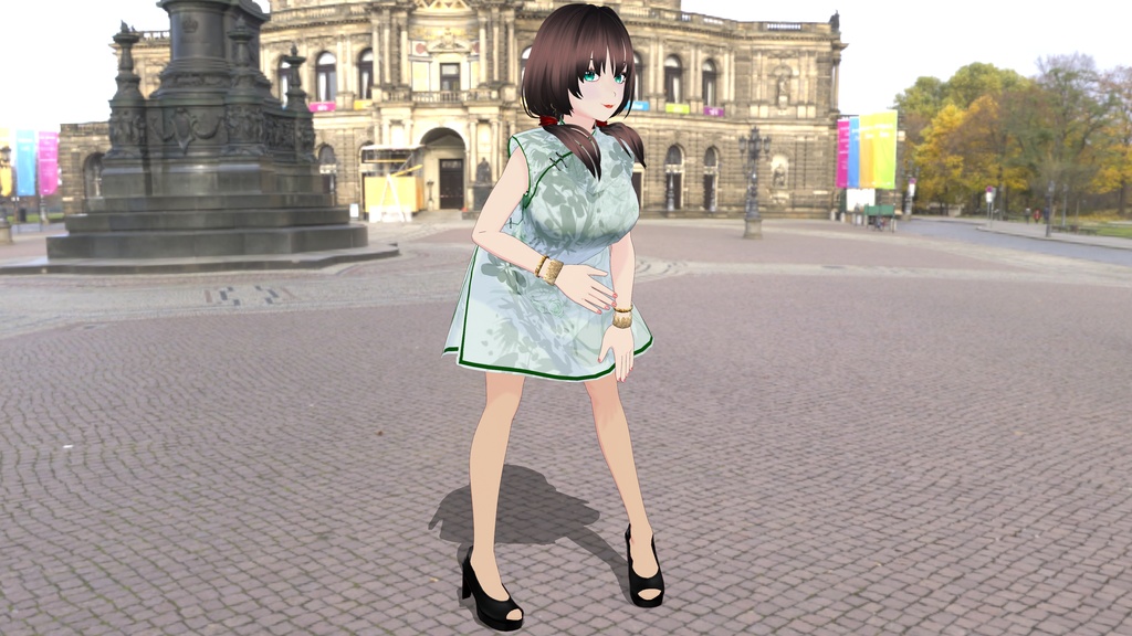 QIPAO's - Chinese Dresses (THREE VERSIONS) - FREE!!!