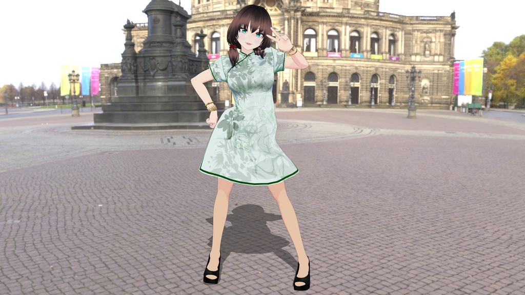 QIPAO's - Chinese Dresses (THREE VERSIONS) - FREE!!!