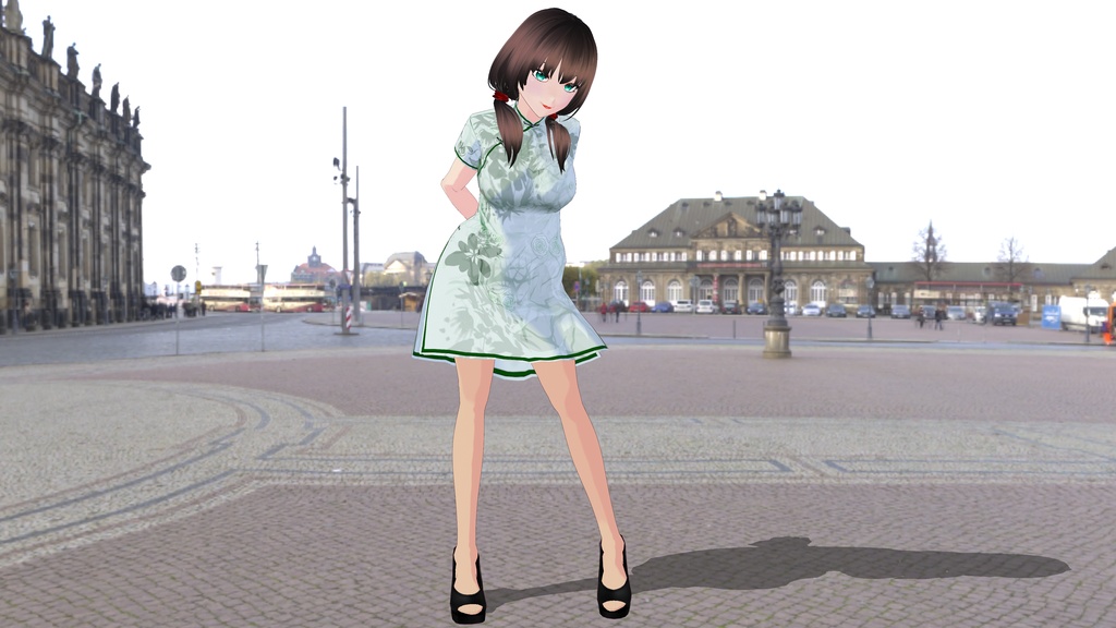 QIPAO's - Chinese Dresses (THREE VERSIONS) - FREE!!!