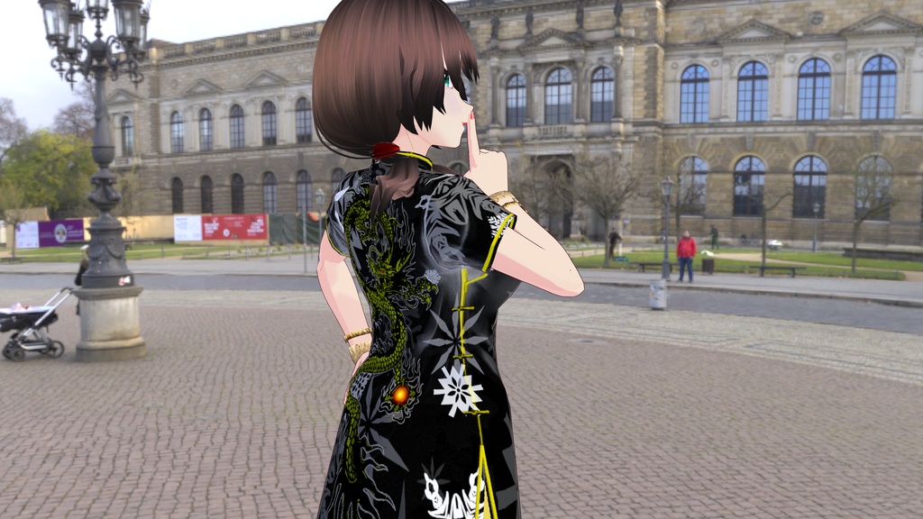 QIPAO's - Chinese Dresses (THREE VERSIONS) - FREE!!!