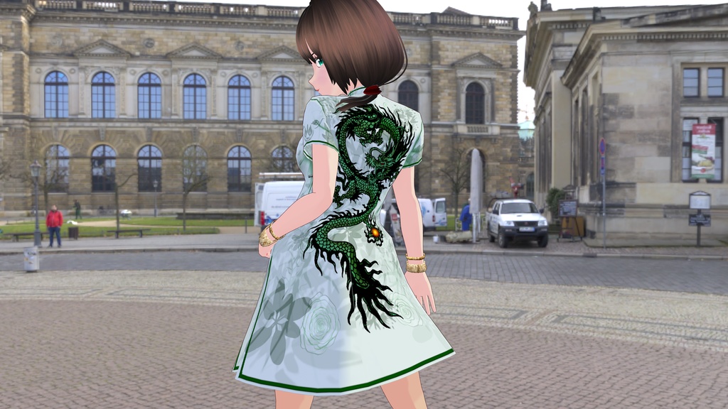 QIPAO's - Chinese Dresses (THREE VERSIONS) - FREE!!!