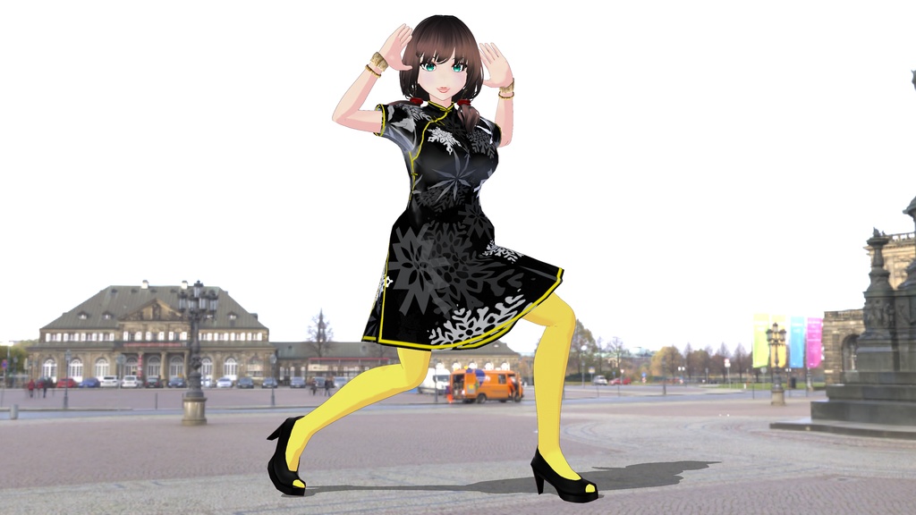 QIPAO's - Chinese Dresses (THREE VERSIONS) - FREE!!!