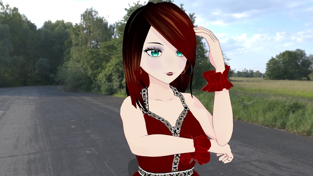 Geometric Skater Dress - (COLOR Versions - 8 Dresses!!!) FREE!!!!