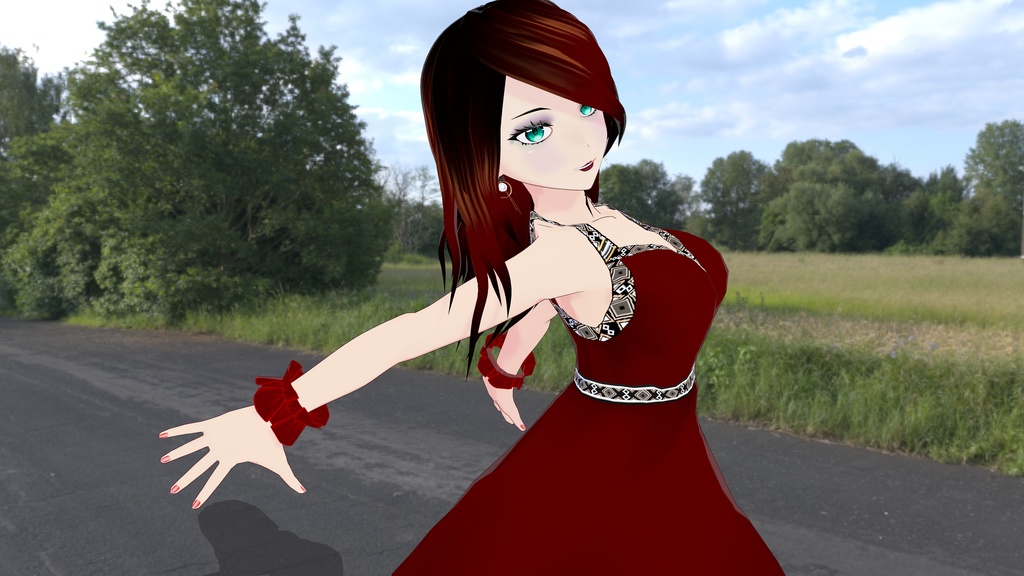 Geometric Skater Dress - (COLOR Versions - 8 Dresses!!!) FREE!!!!