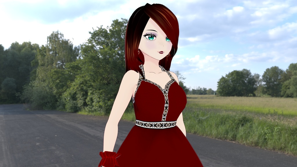 Geometric Skater Dress - (COLOR Versions - 8 Dresses!!!) FREE!!!!