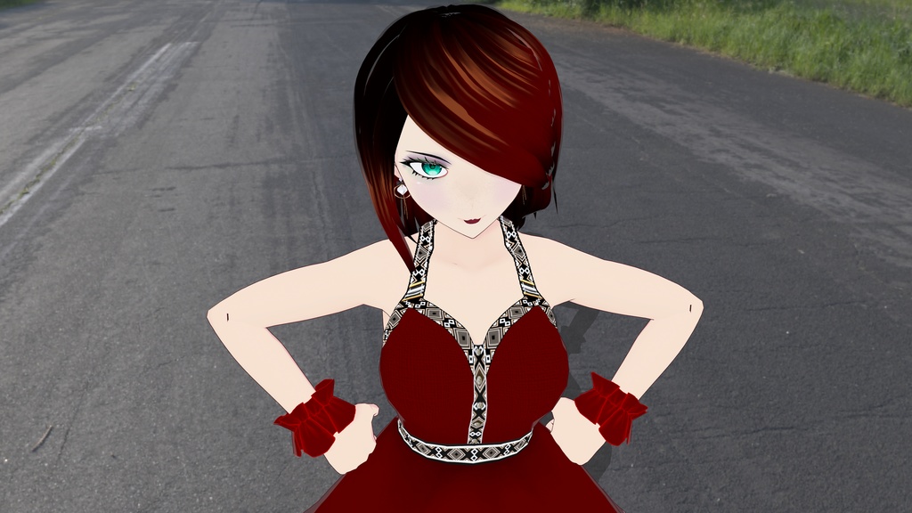 Geometric Skater Dress - (COLOR Versions - 8 Dresses!!!) FREE!!!!