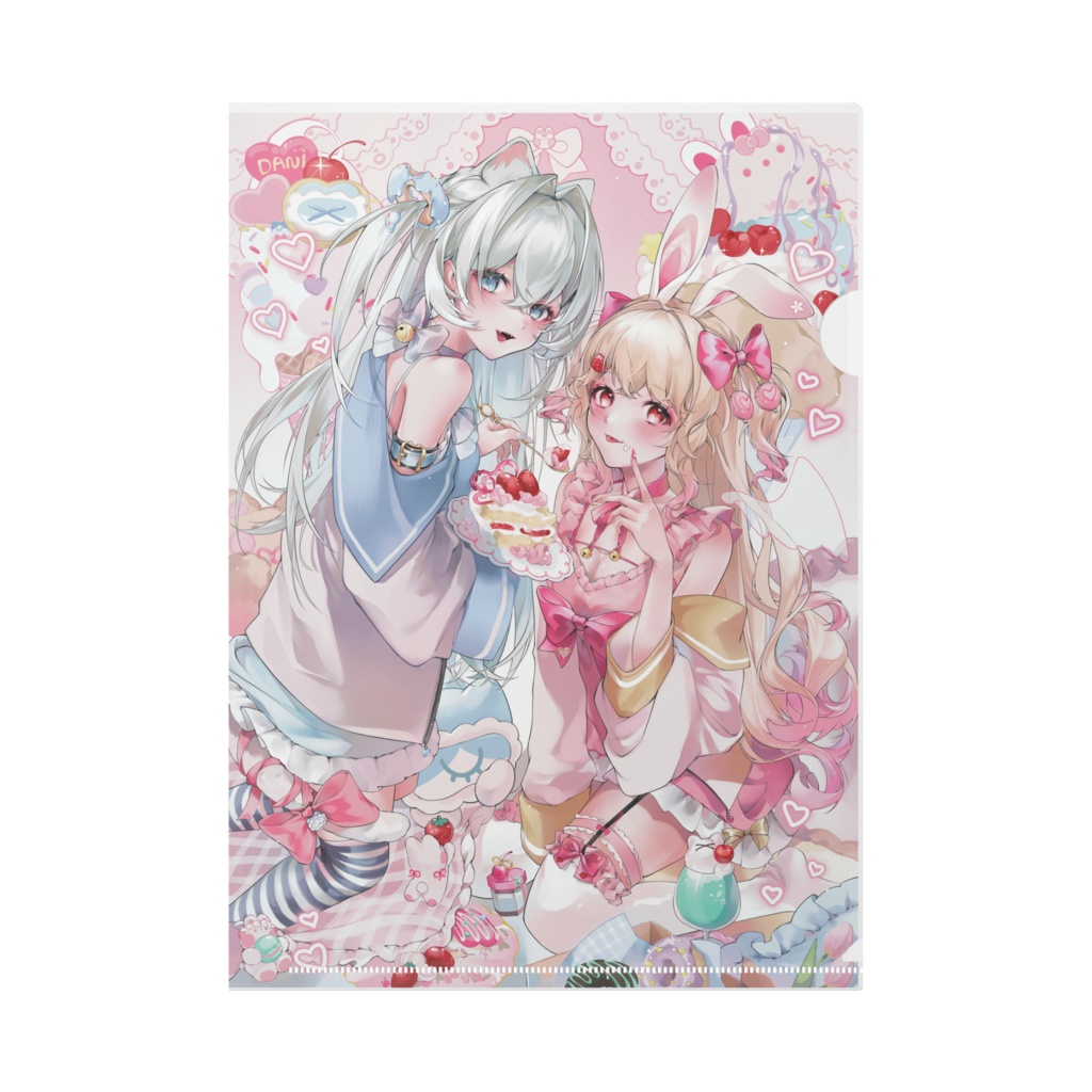 だにゆゆクリアファイル🍓