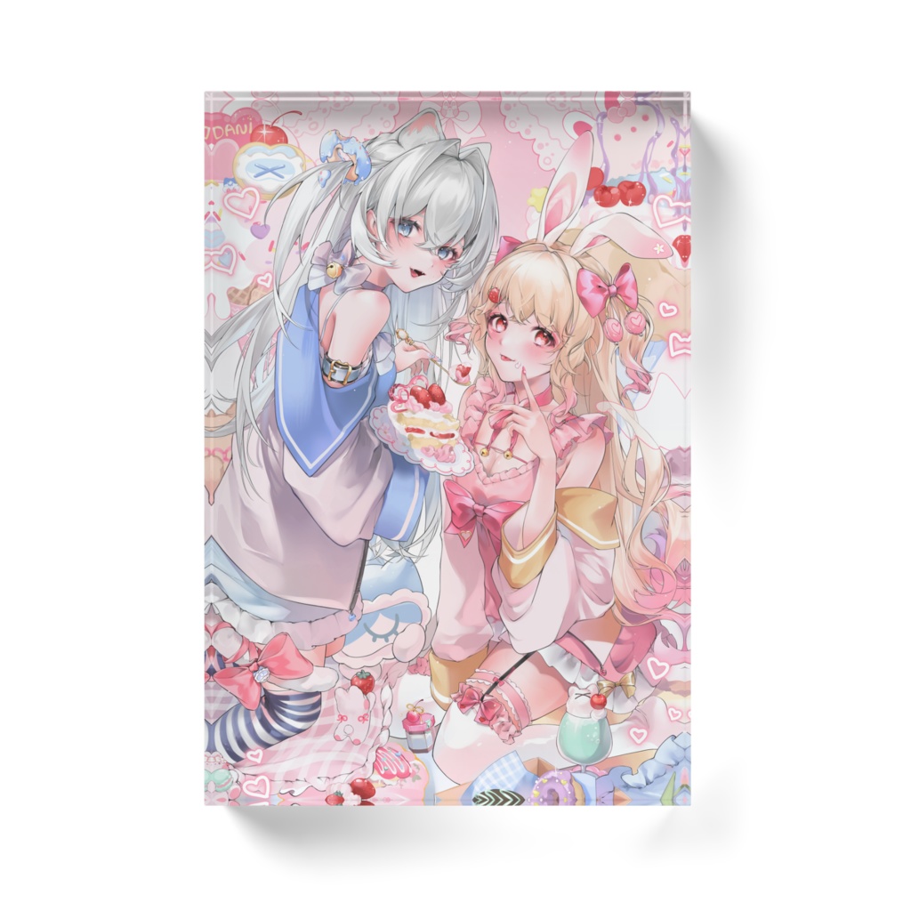 だにゆゆアクリルブロック🍓